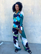 Load image into Gallery viewer, Abstract Print Pant Set - So Underdressed

