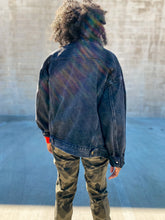 Load image into Gallery viewer, Boyfriend Oversized Denim Jacket- Charcoal Gray - So Underdressed
