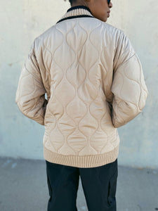 Button Down Quilted Jacket - So Underdressed