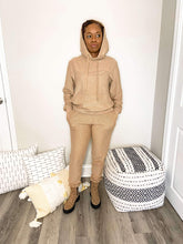 Load image into Gallery viewer, Off Duty Hoodie Set-Taupe - So Underdressed
