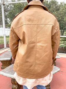 Oversized Moto Jacket - So Underdressed