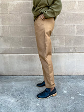 Load image into Gallery viewer, Pleated Straight Leg Pants- Camel - So Underdressed
