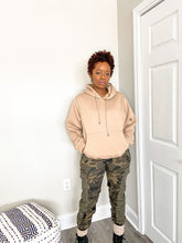 Load image into Gallery viewer, The Boyfriend Hoodie-Taupe - So Underdressed
